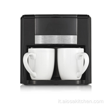 Tazza da ceramica per macchinetta da caffè a due tazze portatile